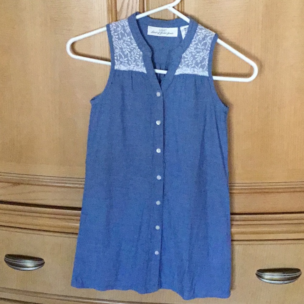 Girl’s denim dress